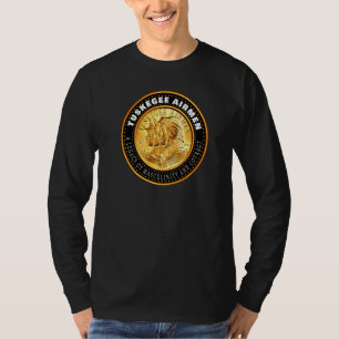 T-shirt Les aviateurs noirs américains Tuskegee Red Tail