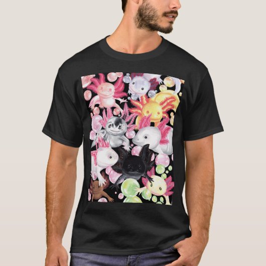 T-shirt Les Axolotls (Devant)