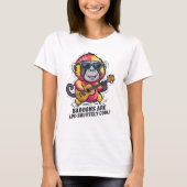T-shirt Les babouins sont des singes cool ! (Devant)