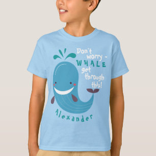 T-shirt Les Baleines Amusantes traversent Ces Enfants