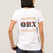 T-shirt Les Banques Extérieures Sunrise Texte Et Villes OB (Dos)