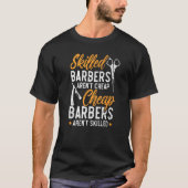 T-shirt Les Barbiers Compétents ne sont pas des Barbiers p (Devant)