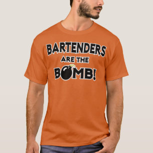 T-shirt Les Barmans Sont La Bombe