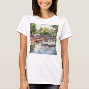 T-shirt Les bateaux à cygne
