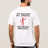 T-shirt Les battements continueront… (Dos)