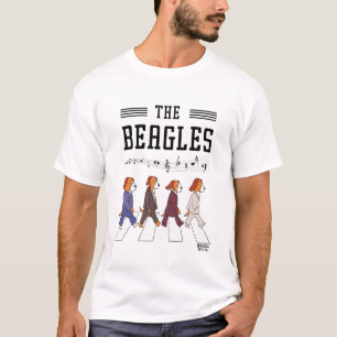 T-shirt Les Beagles Hommes Blancs