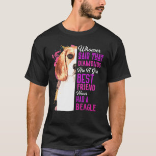 T-shirt Les Beagles sont la meilleure amie d'une fille Mam