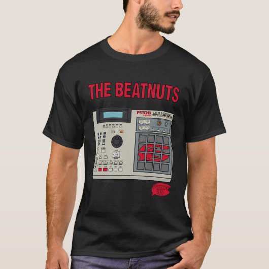 T-shirt Les Beatnois Akai Mpc 2000Xl (Devant)
