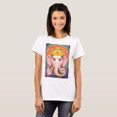 T-shirt Les bénédictions de Ganesha (Devant entier)