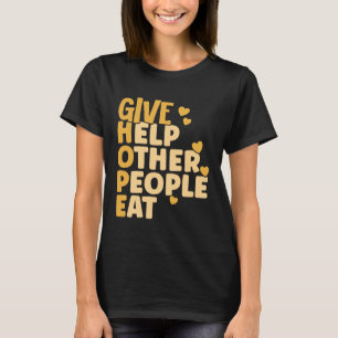 T-shirt Les bénévoles de la Banque alimentaire donnent de