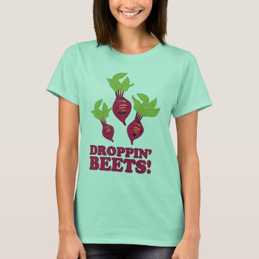 T-shirt Les betteraves de Droppin (Devant)