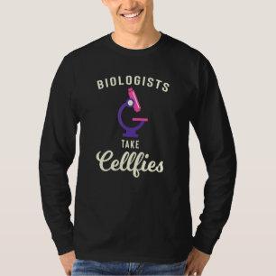 T-shirt Les Biologistes Prennent Des Cellules Pour Les Ner
