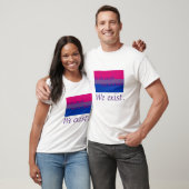 T-shirt Les Bisexuals existent (Unisexe)