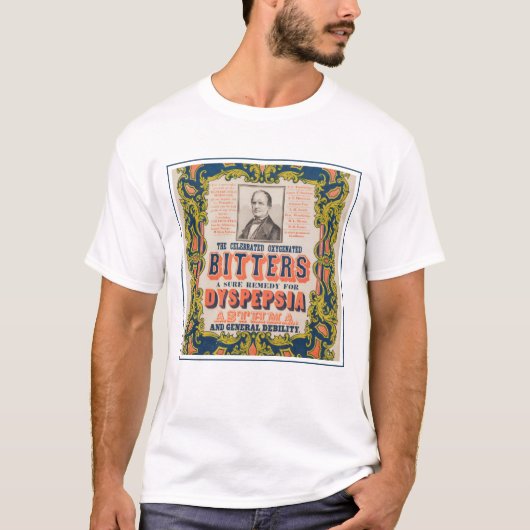 T-shirt Les Bitters oxygénés célèbres (Devant)