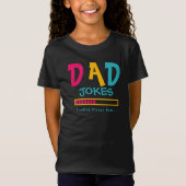 T-Shirt Les blagues amusantes de papa (Devant)