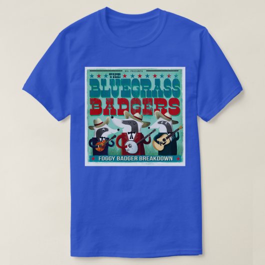 T-shirt Les bluegrass (Design devant)