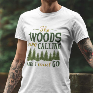 T-shirt Les bois appellent