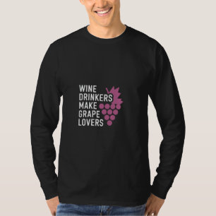 T-shirt Les Boissons Vins Font Influer Les Amateurs De Rai