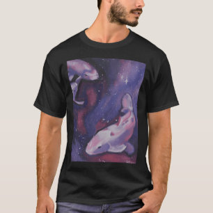 T-shirt Les bonnes choses arrivent à la pêche