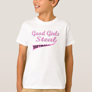 T-shirt Les bonnes filles volent (urbains roses)