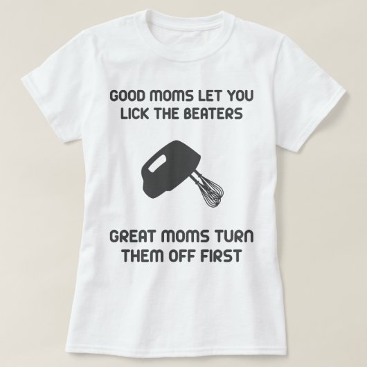 T-shirt Les Bonnes Moms Vous Permettent De Lancer Les Bate (Design devant)