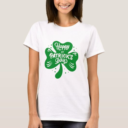 T-shirt Les bons du jour de la Saint Patrick remplis de ch (Devant)