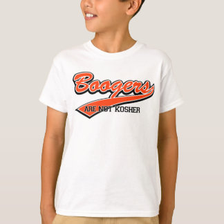 T-shirt Les Boogers ne sont pas des Kosher