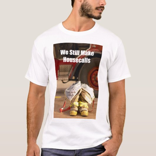 T-shirt Les bottes et le camion "nous faisons toujours des (Devant)