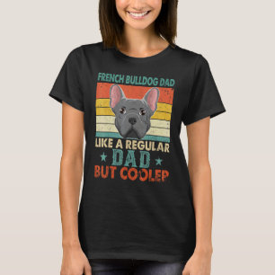 T-shirt Les bouledogues français hommes sont mes personnes