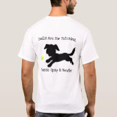 T-shirt Les boules sont pour chercher (Dos)