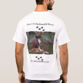 T-shirt Les boxeurs de Pickett (Dos)