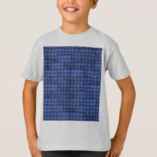 T-shirt Les briques du constructeur - bleu