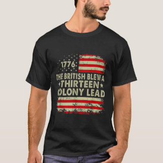 T-shirt Les Britanniques Ont Gâché Une Avance De 13 Coloni