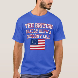 T-shirt Les Britanniques Ont Gâché Une Avance De Treize Co