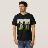 T-shirt Les Buveurs par Vincent van Gogh (Devant entier)