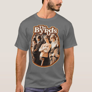 T-shirt Les Byrds les années 70 Sepia Tone