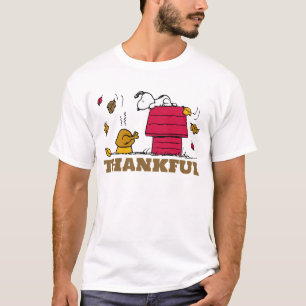 T-shirt Les cacahuètes Snoopy Be Thankor