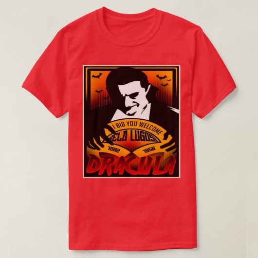 T-shirt Les cadeaux d'art pour les fans de Bela Lugosi (Design devant)