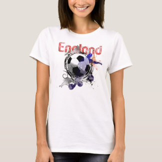T-shirt Les cadeaux grunges du football de l'Angleterre