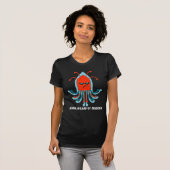 T-shirt les calmars géants de irrite (Devant entier)
