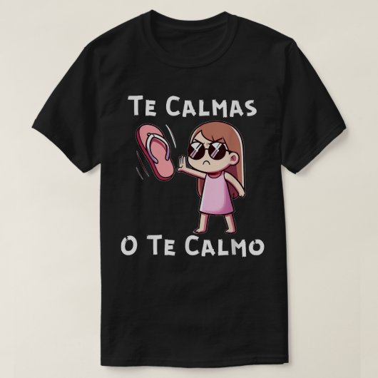 T-shirt Les Calmas O Te Calmo (Design devant)