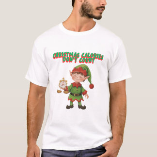 T-shirt Les calories de Noël ne comptent pas