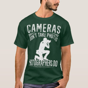 T-shirt Les caméras ne prennent pas de photos Photographes