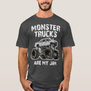 T-shirt LES CAMIONS DE MONSTRE SONT MON JAM; Big Lifted Gr