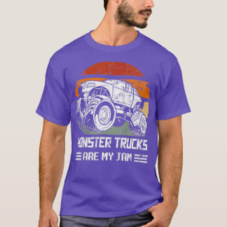 T-shirt Les camions Monster Enfants sont mon Jam Kidx27s C
