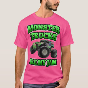 T-shirt Les Camions Monster Sont Ma Confiture Pour Les Ama