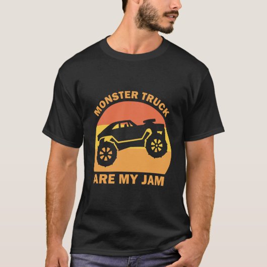 T-shirt Les Camions Monster Sont Ma Consommation Pour Les (Devant)