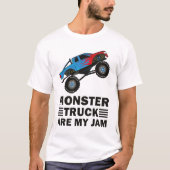 T-shirt Les Camions Monster Sont Ma Consommation Pour Les (Devant)