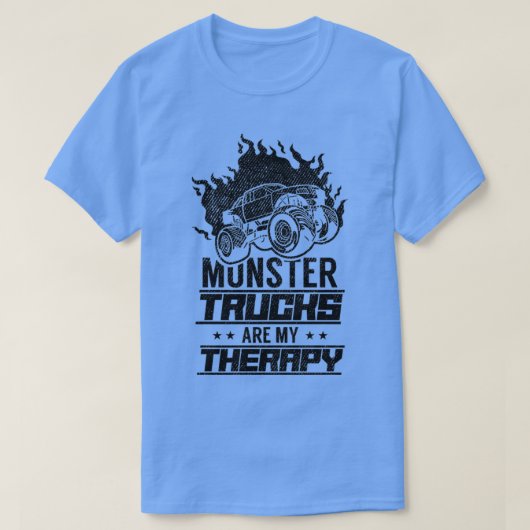 T-shirt Les Camions Monster Sont Ma Thérapie 2 (Design devant)