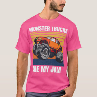 T-shirt Les Camions Monster Sont Mes Grosses Roues De Jam